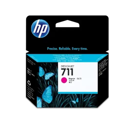 HP 711 29-ml Magenta DesignJet Ink Cartridge, CZ131A image {5}