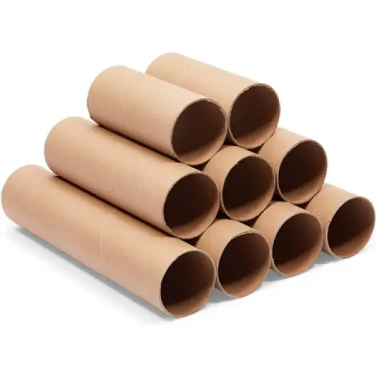 Bright Creations 36-Pack Brown Cardboard Tubes for Arts and Crafts, DIY Craft Paper Roll (3 Sizes) image {4}