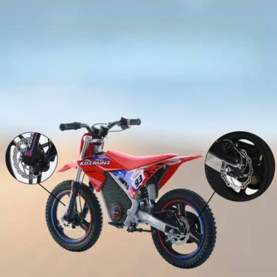 INFURNIC Bicycles, 14 Inch for 4-8 Year Old Children Off-road Racing, Safe Disc Brakes, Red, 44.1"*22.8"*26.6" image {4}