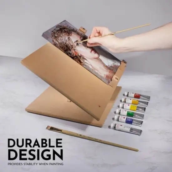 Daler-Rowney Artsphere Table Easel, Wood, Without Bag, 1 Count image {3}