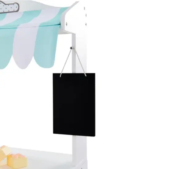 Teamson Kids My Dream Bakery shop Dessert Stand  White / Mint TD-13003A image {6}