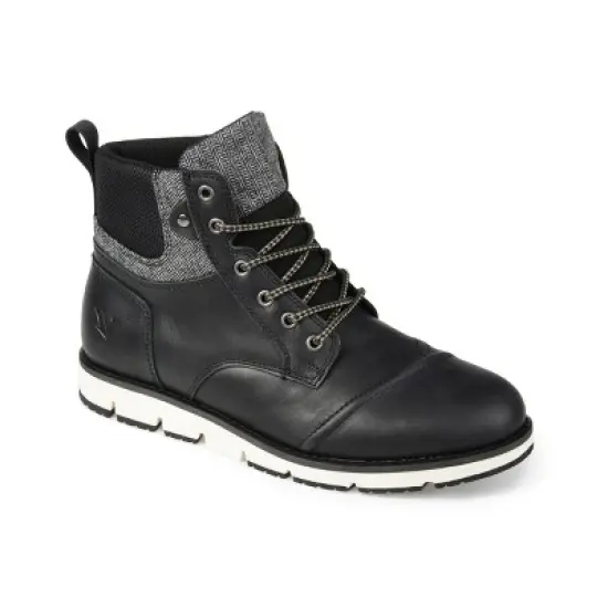 Territory Medium and Wide Width Mens Raider Tru Comfort Foam Lace-up Cap Toe Ankle Boot image {9}