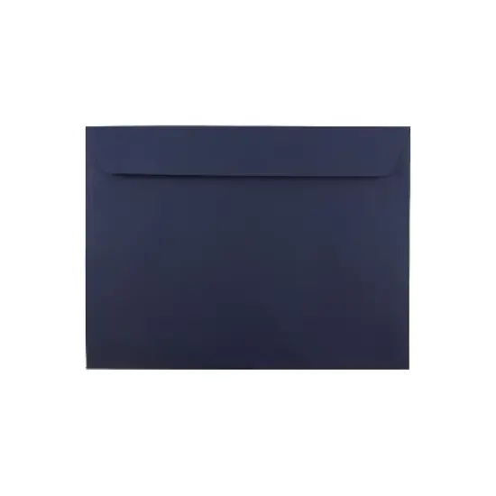 JAM Paper Booklet Envelopes 9" x 12" Navy Blue 500/Box (263916011d) image {4}