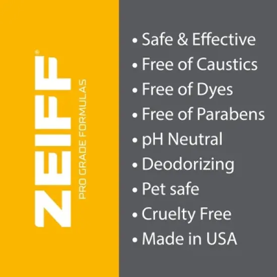 Zeiff Pro-Grade Multi-Purpose Enzyme Cleaner - Powerful Cleaning & Odor Eliminating Formula For Professional & Home Surfaces, 1 Gallon, Fresh Citrus, image {6}