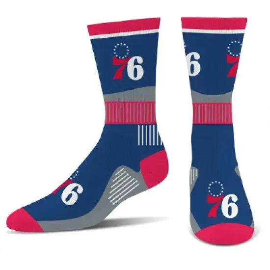 NBA Philadelphia 76ers Large Crew Socks image {1}