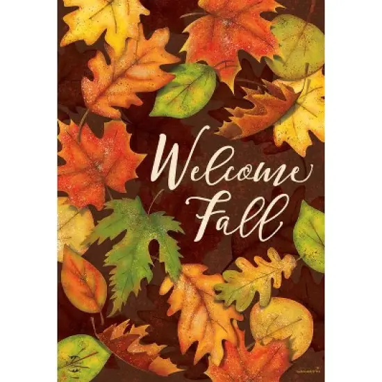 Briarwood Lane Garden Flag 12x18 For Outdoor Leaf Toss Fall For Fall Garden Flag Flags For Outside image {2}