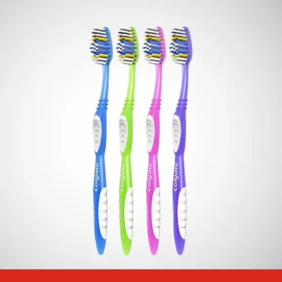 Colgate Extra Clean Full Head Toothbrush Medium - 6ct image {1}