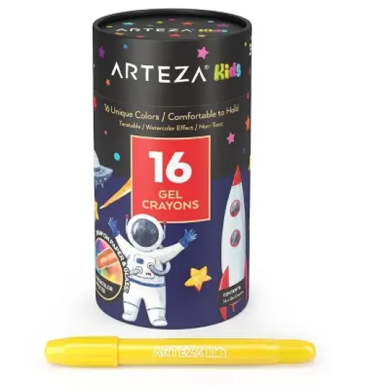 Arteza Kids Twistable Gel Crayons - 16 Pack image {2}