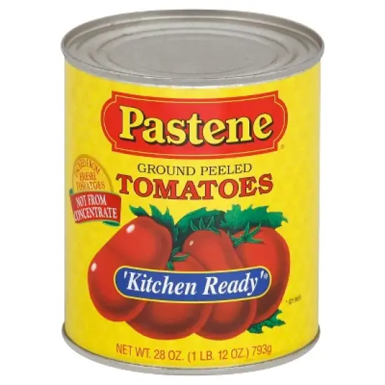 Pastene Kitchen Ready Ground Peeled Tomatoes 28oz image {1}