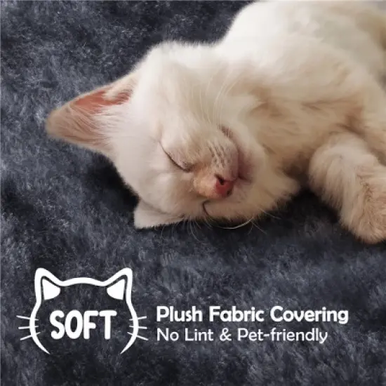 Yaheetech 61.5"H Cat Tree with 2 Condos for Kittens Small Cats image {5}