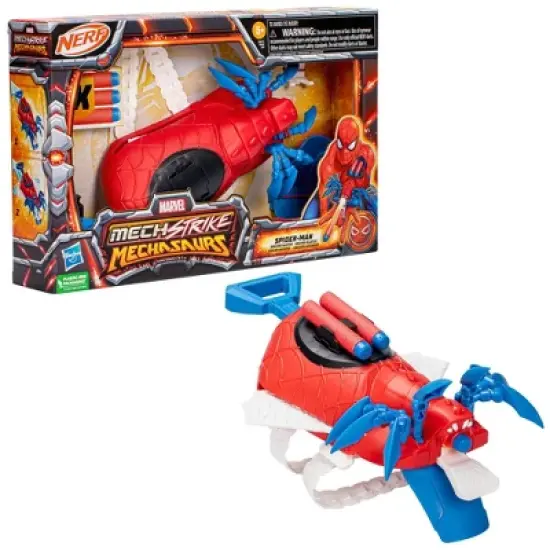 Marvel Mech Strike Mechasaur Spider-Man Arachno Toy Blaster image {2}