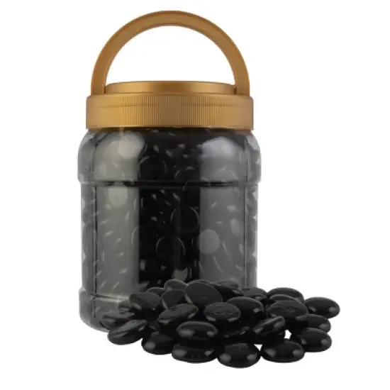 Pure Garden 10lb Fire Pit Glass Rocks image {14}