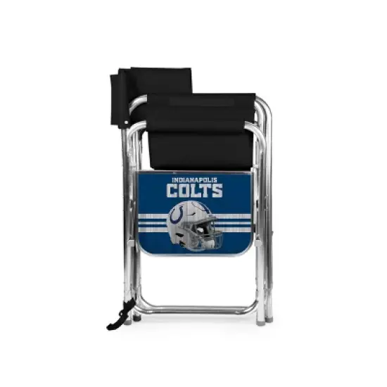 NFL Indianapolis Colts Portable Camp Chair with Table image {2}