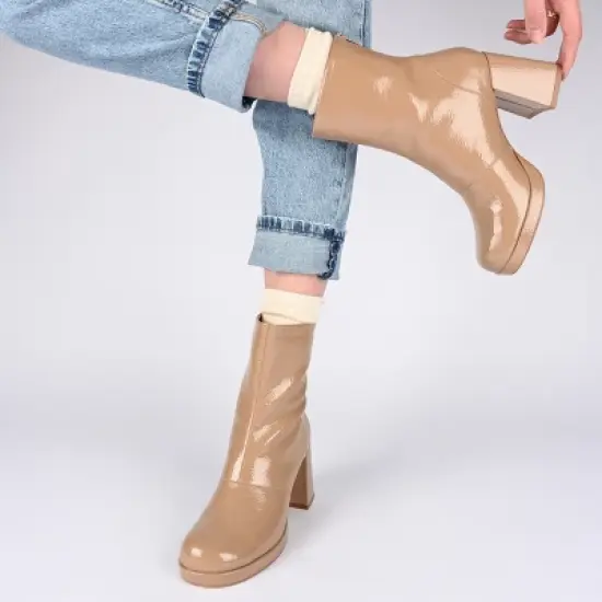 Journee Collection Women's Tru Comfort Foam&trade; Aylani Booties image {8}