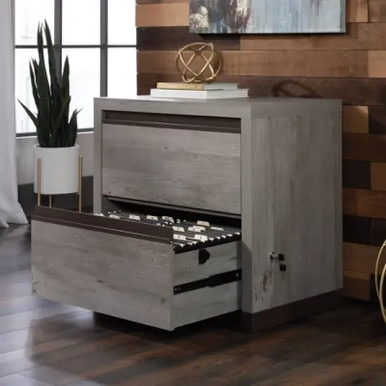 Manhattan Gate 2 Drawer Lateral File Mystic Oak - Sauder image {2}