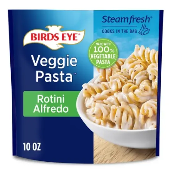 Birds Eye Frozen Spinach Lentil Veggie Pasta Rotini Alfredo - 10oz image {6}