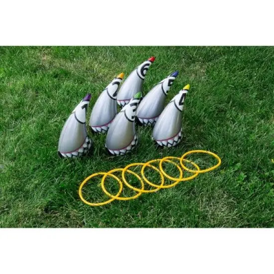 Poolmaster Shark Zone Swimming Pool Indoor and Outdoor Ring Toss Game image {3}