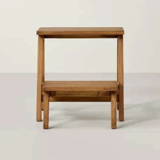 18" Wood Kitchen Step Stool - Hearth & Hand&trade; with Magnolia image {2}