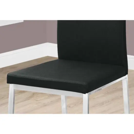 2pc Dining Chair Chrome - EveryRoom image {2}