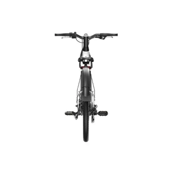 OKAI Stride 27.5" Step Through Electric Cruiser Bike - White image {4}