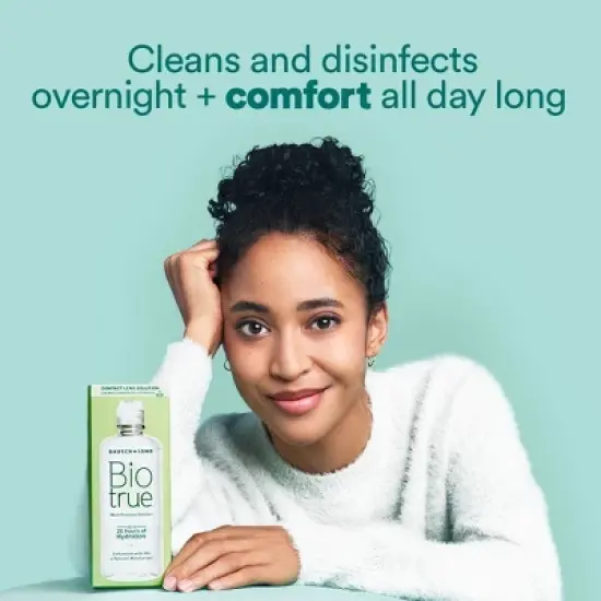 Biotrue Travel Size Contact Solution for Multipurpose Lens Care - 2 fl oz image {2}