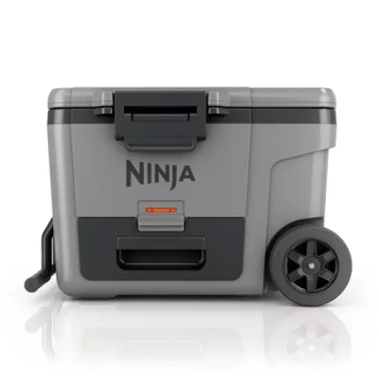 Ninja Outdoor FrostVault 45qt Wheeled Cooler with Cold Dry Zone - Slate Gray: Rolling Coolers image {11}