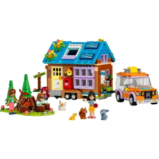 LEGO Friends Mobile Tiny House Playset with Toy Car 41735 image {1}