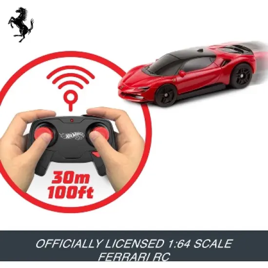 Hot Wheels 1:64 Ferrari SF90 Stradale Assetto Fiorano Battery Powered Remote Control Car image {10}