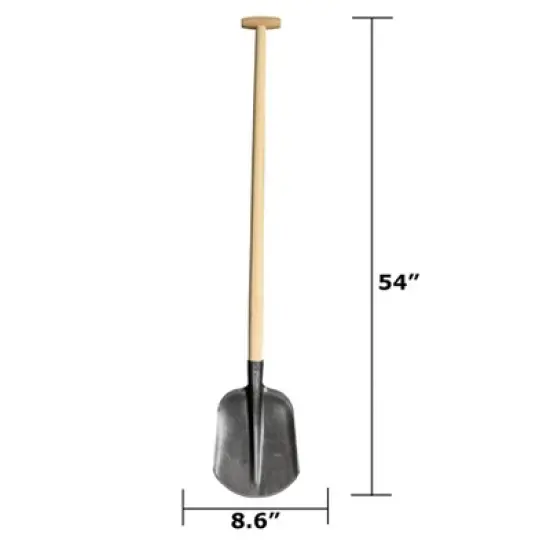 DeWit Small T-Handle Shovel &ndash; Ergonomic Design for Easy Border Digging image {1}