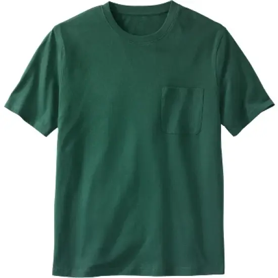 KingSize Men's Big & Tall Shrink-Less&trade; Lightweight Pocket Crewneck T-Shirt image {11}