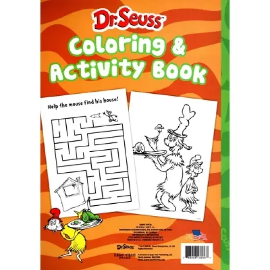 Leap Year Publishing Dr. Seuss 4-In-1 Coloring & Activity Books image {3}