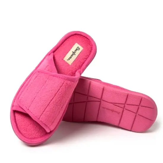 Dearfoams Women's Mickey Terry Slide image {7}
