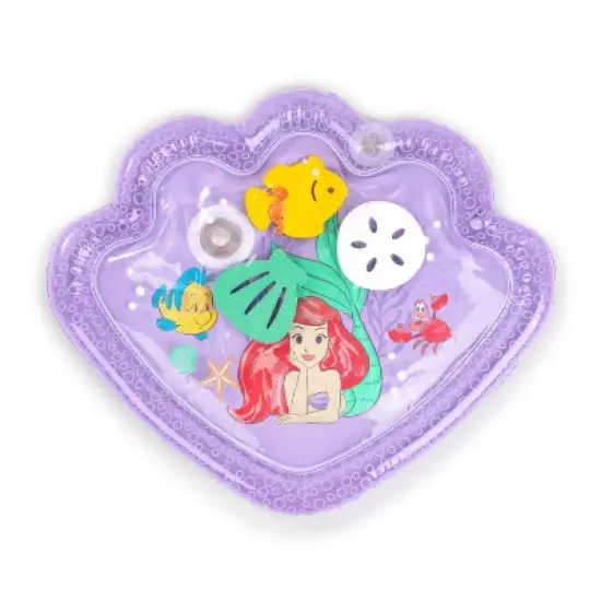 Bright Starts The Little Mermaid Sea Treasure Tummy Time Water Playmat image {14}