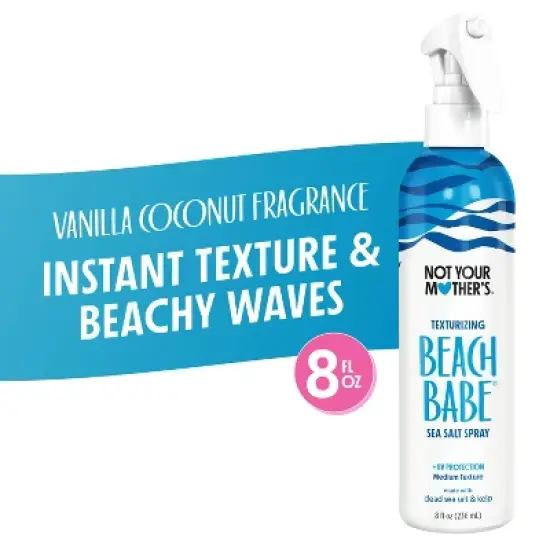 Not Your Mother's Beach Babe Texturizing Sea Salt Spray with UV Protection - 8 fl oz image {8}