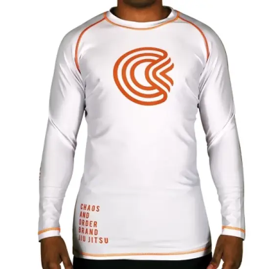 Chaos and Order Base Label V2 Long Sleeve BJJ Rashguard image {2}