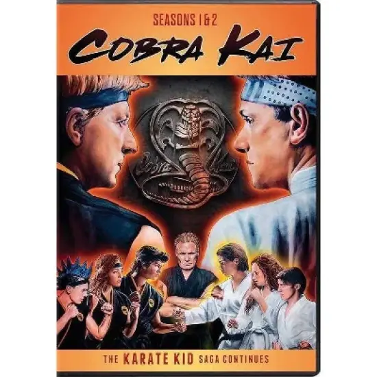 Cobra Kai Season 1 & 2 (DVD) image {1}