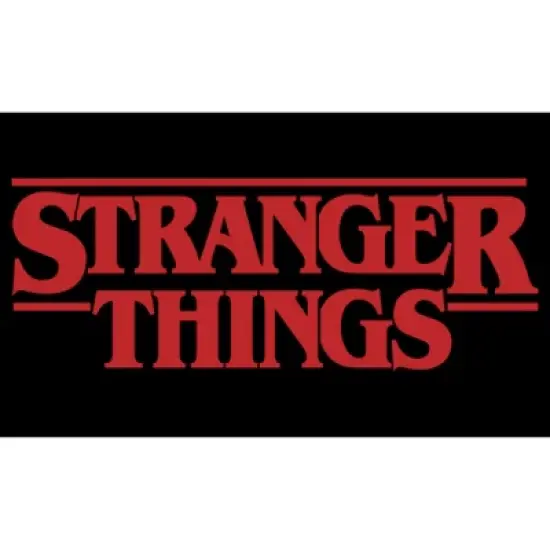 Boy's Stranger Things Bold Logo T-Shirt image {1}