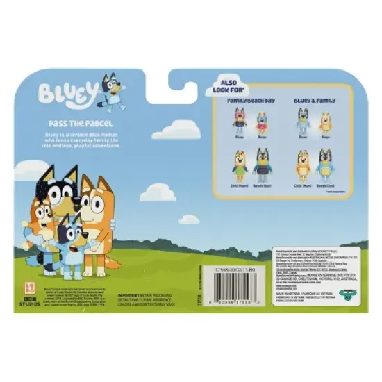 Bluey Pass the Parcel Figures - 4pk image {3}