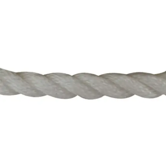 Seadog Twisted Nylon Anchor Line with Thimble, 3/8" x 60' - Model 301110060WH1. image {1}