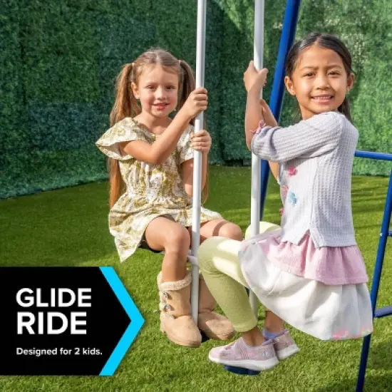 Sportspower Metal Swing Set with Mini Trampoline image {8}