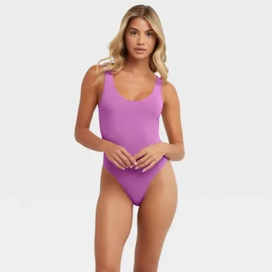 Maidenform M Women's Seamless Smoothing Bodysuit MST001 image {6}