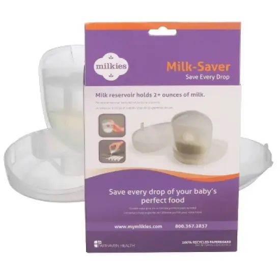 Milkies Milk-Saver Breast Milk Collector and Storage image {1}