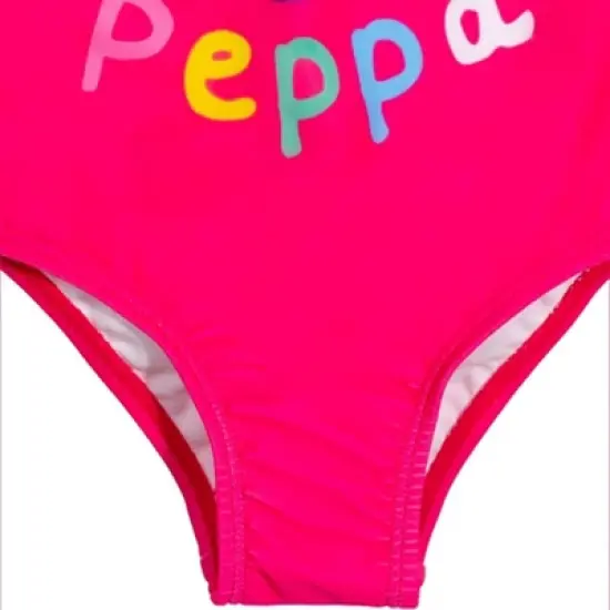 Peppa Pig Girls One Piece Bathing Suit Toddler image {5}
