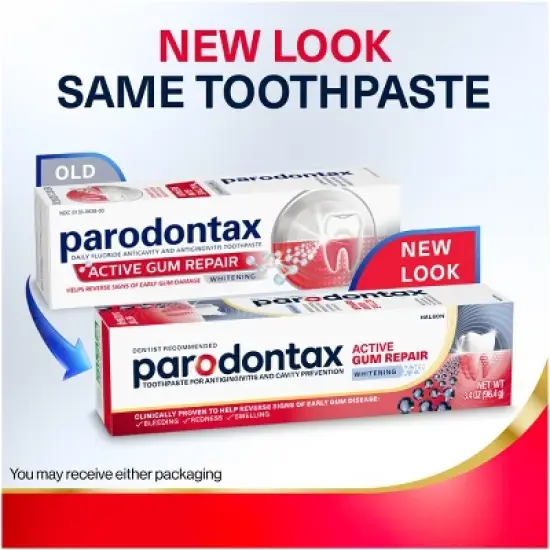 Parodontax Active Gum Repair Whitening Toothpaste - 6.8oz/2pk image {9}