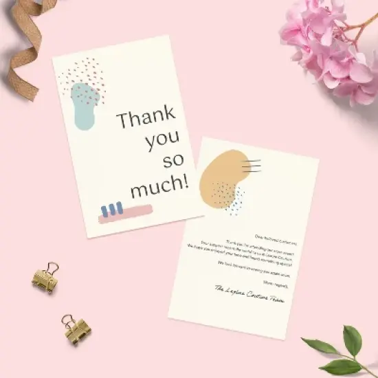 Avery Printable Rectangle Invitation Cards, 5.5" x 8.5", Ivory Cardstock, Laser/Inkjet Cards, 20 Total image {3}