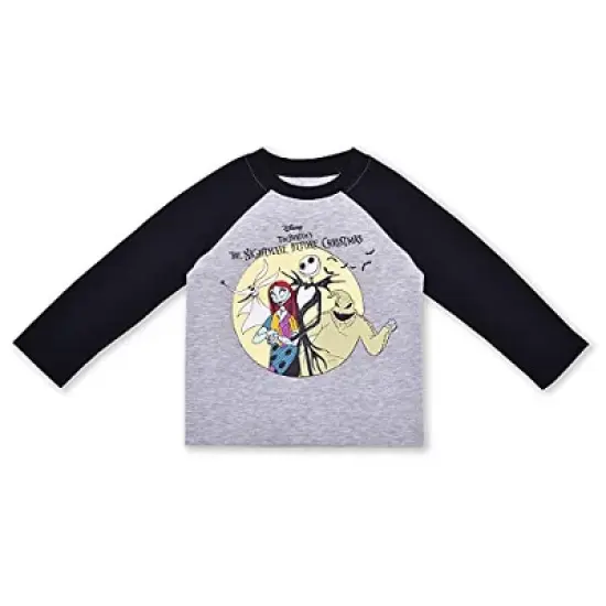 Disney Boy's 2-Pack The Nightmare Before Christmas Long Sleeve Graphic Tee Set for toddler image {1}