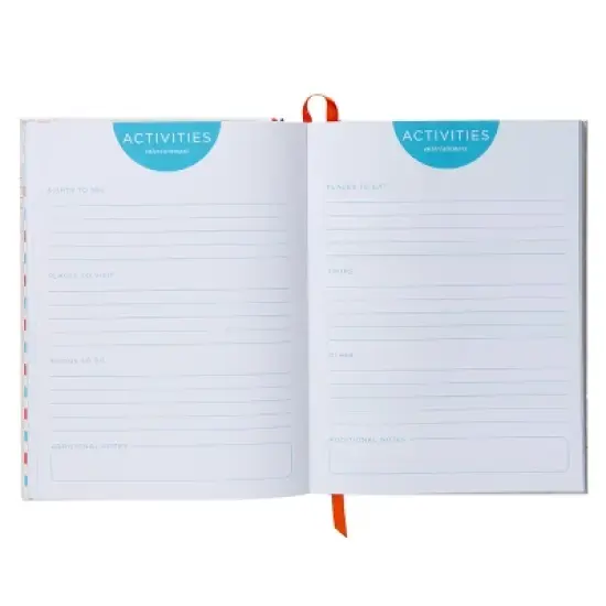 Gartner Studios Guided Journ 6"x8" Travel 192pg Cream Postage image {2}