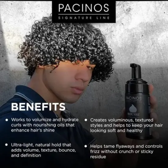 PACINOS Curl Enhancing Mousse - 3.4oz image {4}