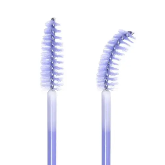 Unique Bargains Colored Mascara Wands Eyelash Eye Lash Brush Makeup Applicators Kit Plastic 50Pcs image {1}