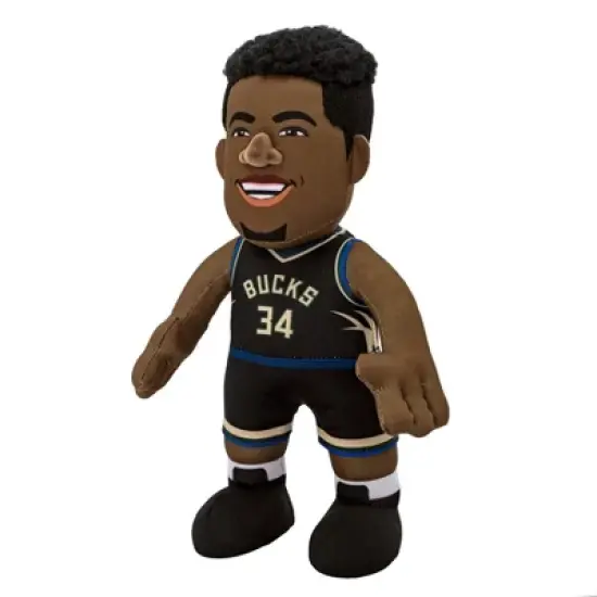 Bleacher Creatures Milwaukee Bucks Giannis Antetokounmpo 10" Plush Figure (Statement Uniform) image {1}